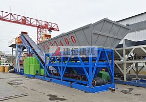 HZS90折疊免基礎攪拌站